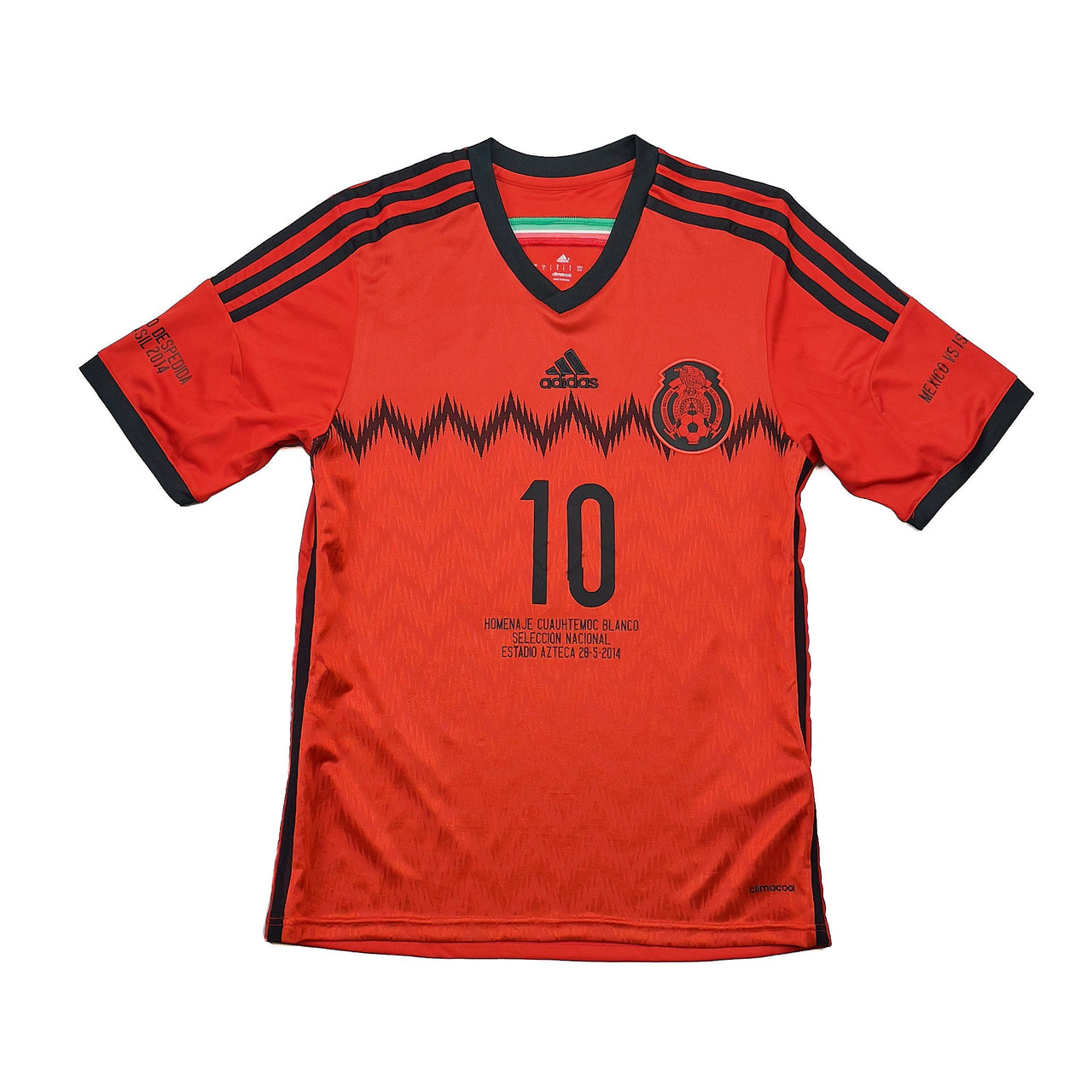 CULT KITS - 2014/15 MEXICO BLANCO #10 *TRIBUTE* AWAY SHIRT (S) ADIDAS