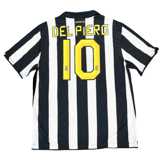 2010/11 JUVENTUS DEL PIERO #10 HOME SHIRT (XL) NIKE
