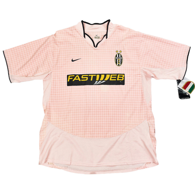 2003/04 JUVENTUS TREZEGUET #17 *BNWT* AWAY SHIRT (XL) NIKE