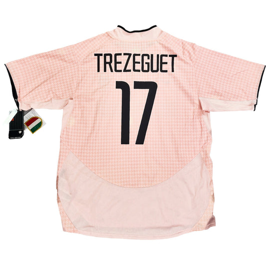2003/04 JUVENTUS TREZEGUET #17 *BNWT* AWAY SHIRT (XL) NIKE