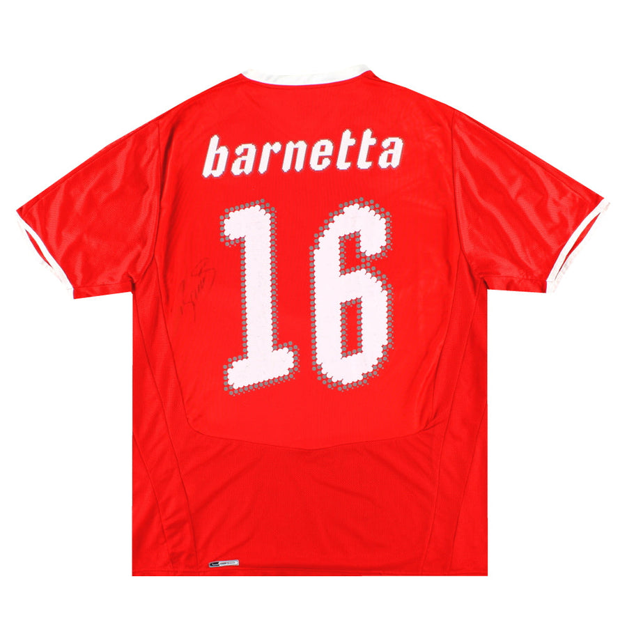 2008-10 Switzerland Puma 'Signed' Home Shirt Barnetta #16 L