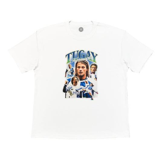 Cult Kits - TUGAY BLACKBURN ROVERS BOOTLEG TEE, Small / White / Blackburn Rovers