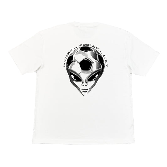 UNIVERSAL FOOTBALL CULT TEE | Cult Kits, XXL / Universal Football Cult / White