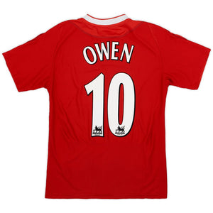 Liverpool 2002-04 Home Shirt Owen #10 S