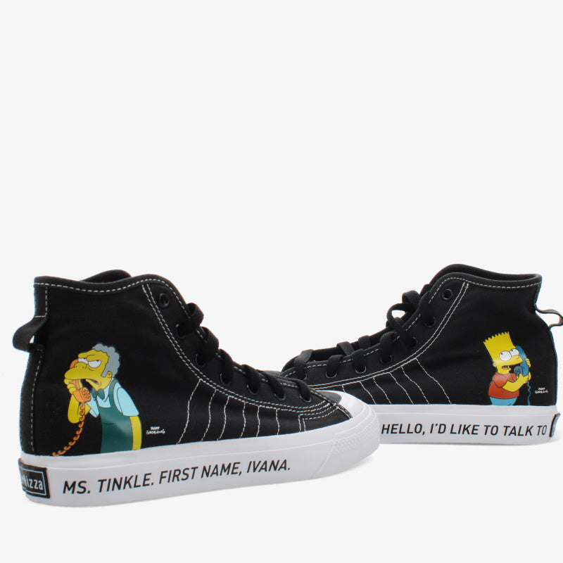 adidas Nizza Hi RF Simpsons Trainers *BNIB*