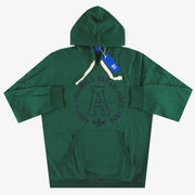 adidas Slim Green Hoodie FT *BNIB* XS - Classic Football Kit