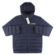 adidas Terrex Essentials CLIMAWARM Light Down Hooded Jacket *w/tags* L