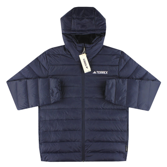 adidas Terrex Essentials CLIMAWARM Light Down Hooded Jacket *w/tags* L