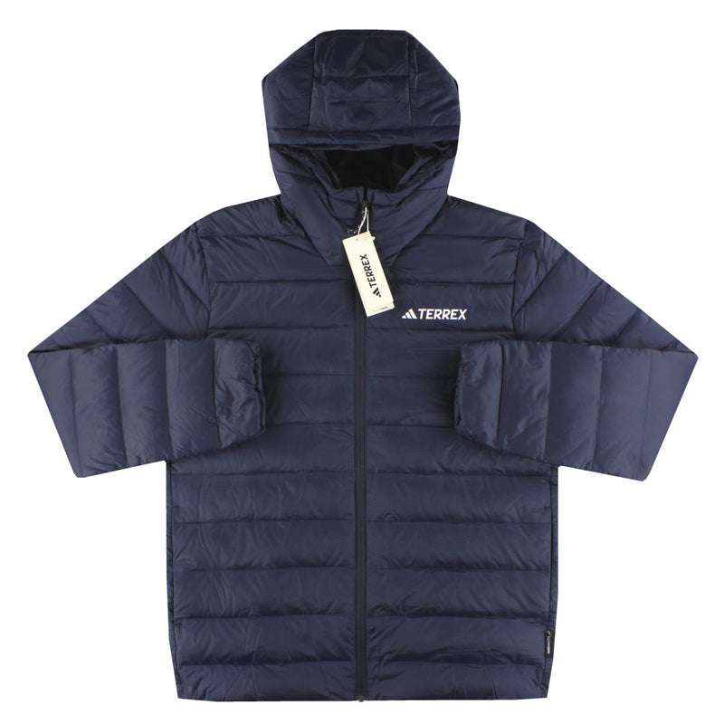 adidas Terrex Essentials CLIMAWARM Light Down Hooded Jacket *w/tags* L