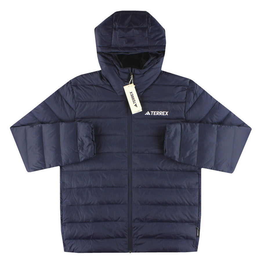 adidas Terrex Essentials CLIMAWARM Light Down Hooded Jacket *w/tags* L