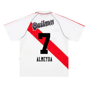 1995-96 River Plate Home Shirt (Good) (Almeyda 7)_1