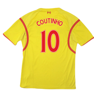 2014-15 Liverpool Warrior Away Shirt (Mint) (COUTINHO 10)_1