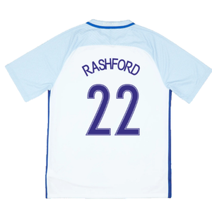 2016-2017 England Home Nike Football Shirt (L) (Excellent) (Rashford 22)_1