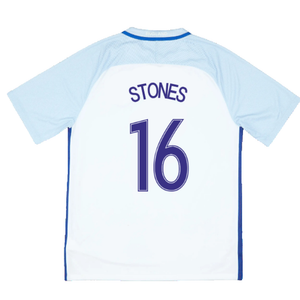 2016-2017 England Home Nike Football Shirt (L) (Excellent) (Stones 16)_1