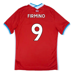 2020-2021 Liverpool Home Shirt (S) (Mint) (FIRMINO 9)_1