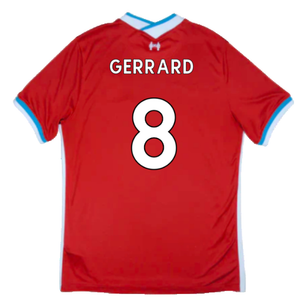 2020-2021 Liverpool Home Shirt (M) (Fair) (GERRARD 8)_1