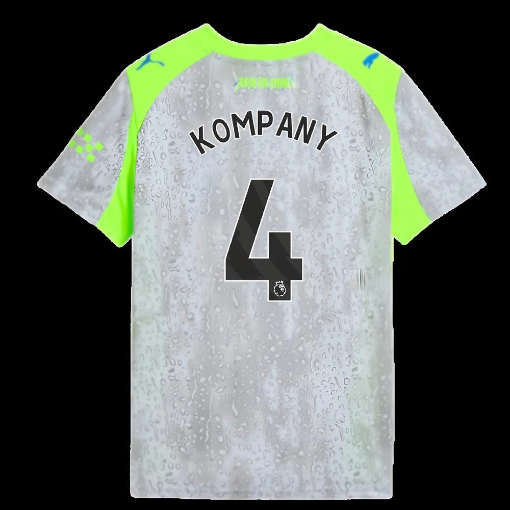 2025-2026 Man City Third Shirt (Kids) (Kompany 4)_0