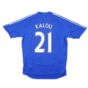 Chelsea 2006-08 Home Shirt ((Very Good) M) (Kalou 21)_2