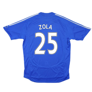 Chelsea 2006-08 Home Shirt ((Very Good) M) (Zola 25)_2