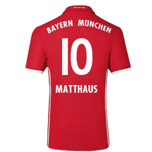 Bayern Munich 2016-17 Home Shirt ((Excellent) L) (Matthaus 10)_2