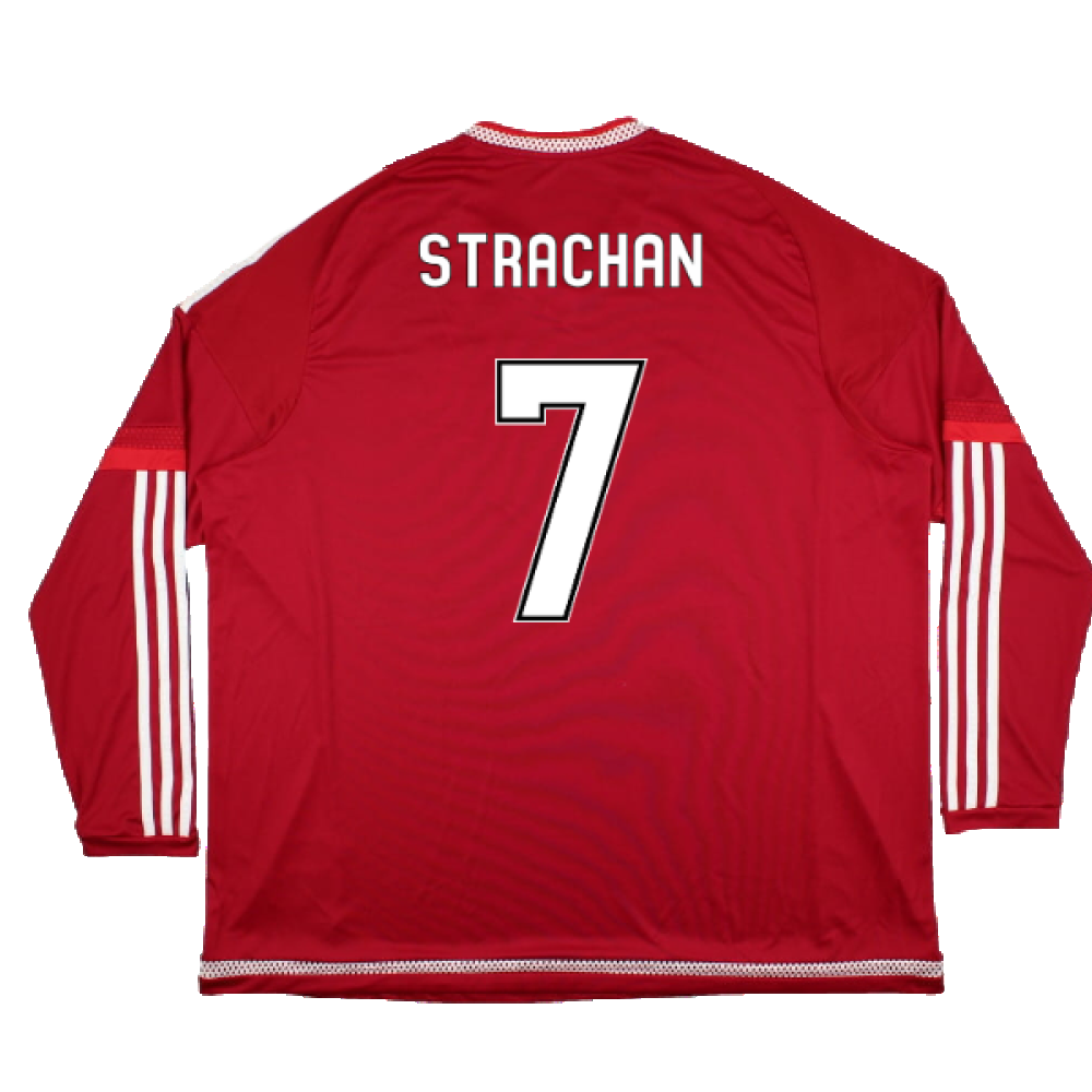 Aberdeen 2015-2016 Home Long Sleeve (3XL) (Excellent) (Strachan 7)_1