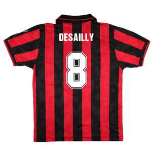 AC Milan 1994-96 Home Shirt (M) (Excellent) (DESAILLY 8)_1