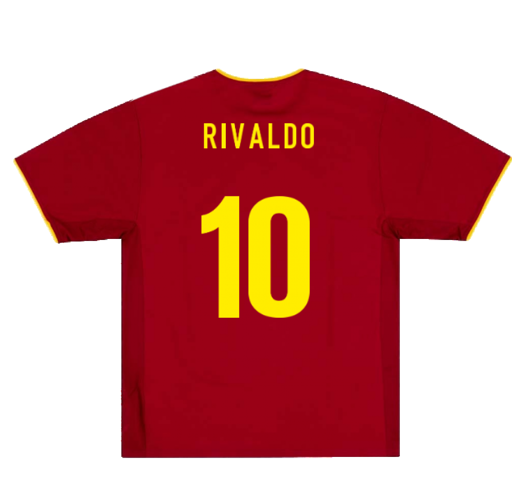 AEK Athens 2002-03 Away Shirt ((Excellent) XL) (Rivaldo 10)_2
