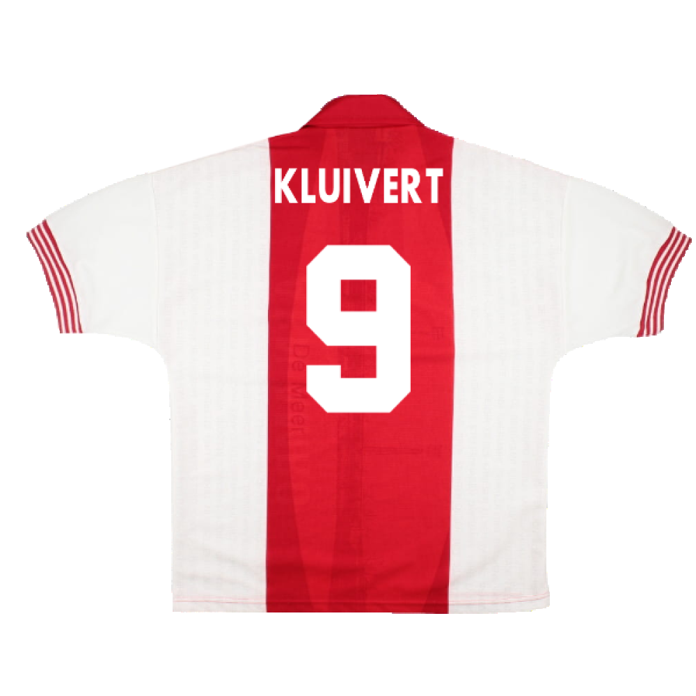 Ajax 1995-96 Special Home Shirt (M) (Excellent) (Kluivert 9)_1