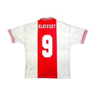 Ajax 1996-97 Home Shirt (Excellent) (Kluivert 9)_1