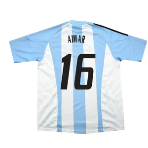 Argentina 2002-04 Home Shirt (L) (Excellent) (Aimar 16)_1