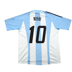 Argentina 2002-04 Home Shirt (L) (Excellent) (MESSI 10)_1