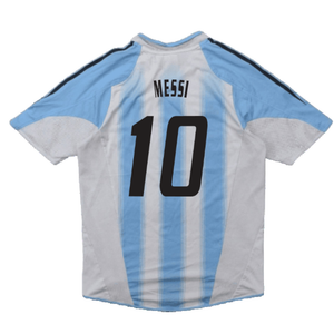 Argentina 2004-05 Home Shirt (XL) (Good) (MESSI 10)_1