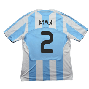 Argentina 2008-09 Home Shirt (L) (Very Good) (Ayala 2)_1