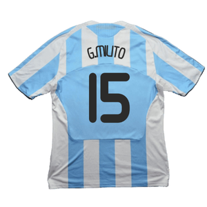 Argentina 2008-09 Home Shirt (L) (Good) (G.Milito 15)_1