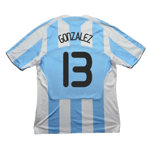 Argentina 2008-09 Home Shirt (S) (Very Good) (Gonzalez 13)_1