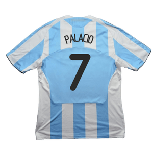 Argentina 2008-09 Home Shirt (L) (Very Good) (Palacio 7)_1