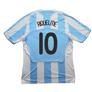 Argentina 2008-09 Home Shirt (S) (Very Good) (Riquelme 10)_1