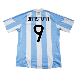 Argentina 2010-11 Home (L) (Excellent) (Batistuta 9)_1