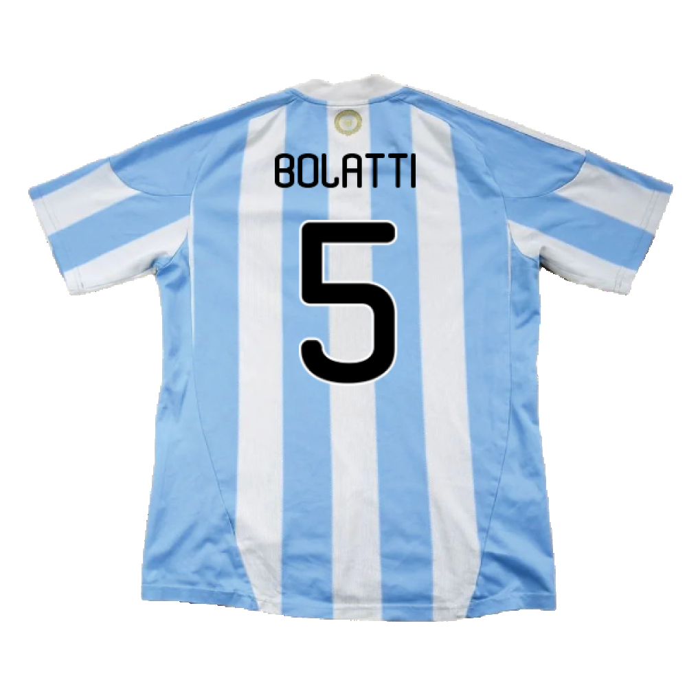 Argentina 2010-11 Home (L) (Excellent) (Bolatti 5)_1