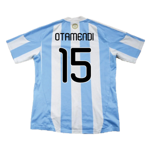 Argentina 2010-11 Home (L) (Excellent) (Otamendi 15)_1