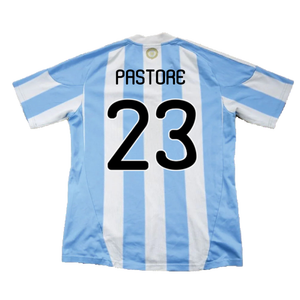 Argentina 2010-11 Home Shirt (Excellent) (Pastore 23)_1