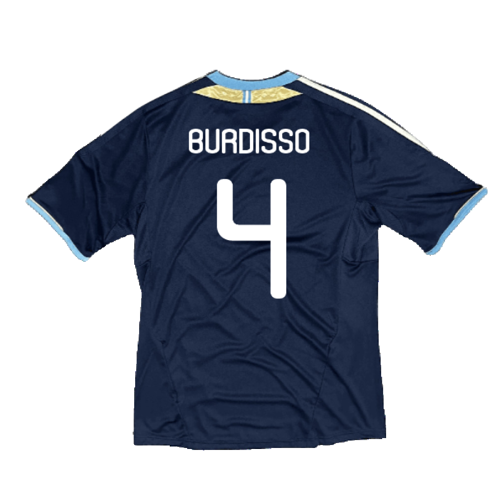 Argentina 2011-2012 Away Shirt (Good) (Burdisso 4)_1