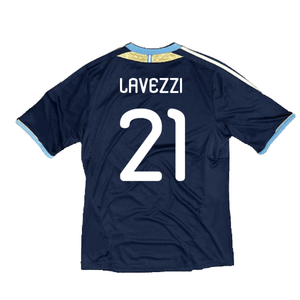 Argentina 2011-2012 Away Shirt (Good) (Lavezzi 21)_1