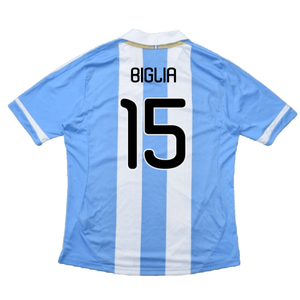 Argentina 2011-2012 Home Shirt (L) (Good) (Biglia 15)_1