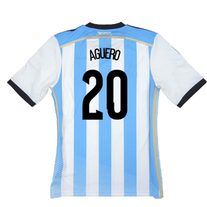 Argentina 2014-15 Home Shirt (XL) (Very Good) (Aguero 20)_1