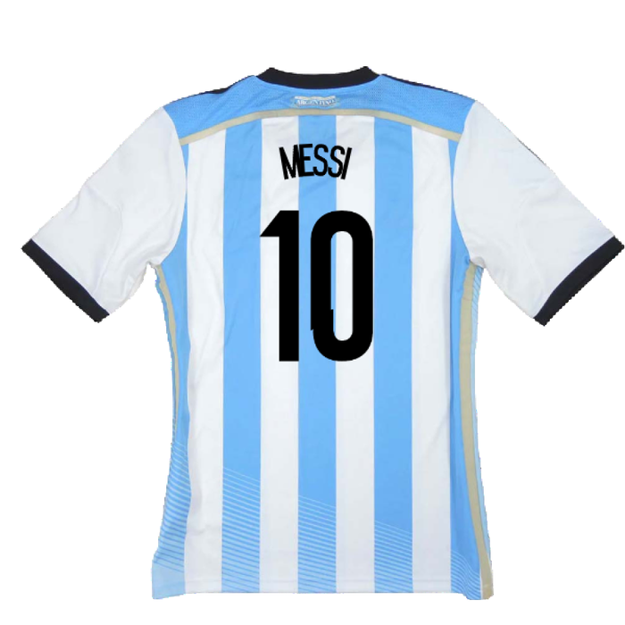 Argentina 2014-15 Home (S) (Good) (Messi 10)