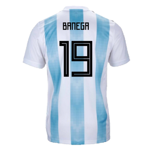 Argentina 2018-19 Home Shirt (LB) (Banega 19) (BNWT)_1