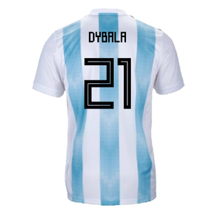 Argentina 2018-19 Home Shirt (LB) (Dybala 21) (BNWT)_1