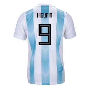 Argentina 2018-19 Home Shirt (XL) (Excellent) (Higuain 9)_1