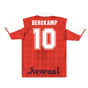 Arsenal 1994-96 Home Shirt (Excellent) (Bergkamp 10)_1